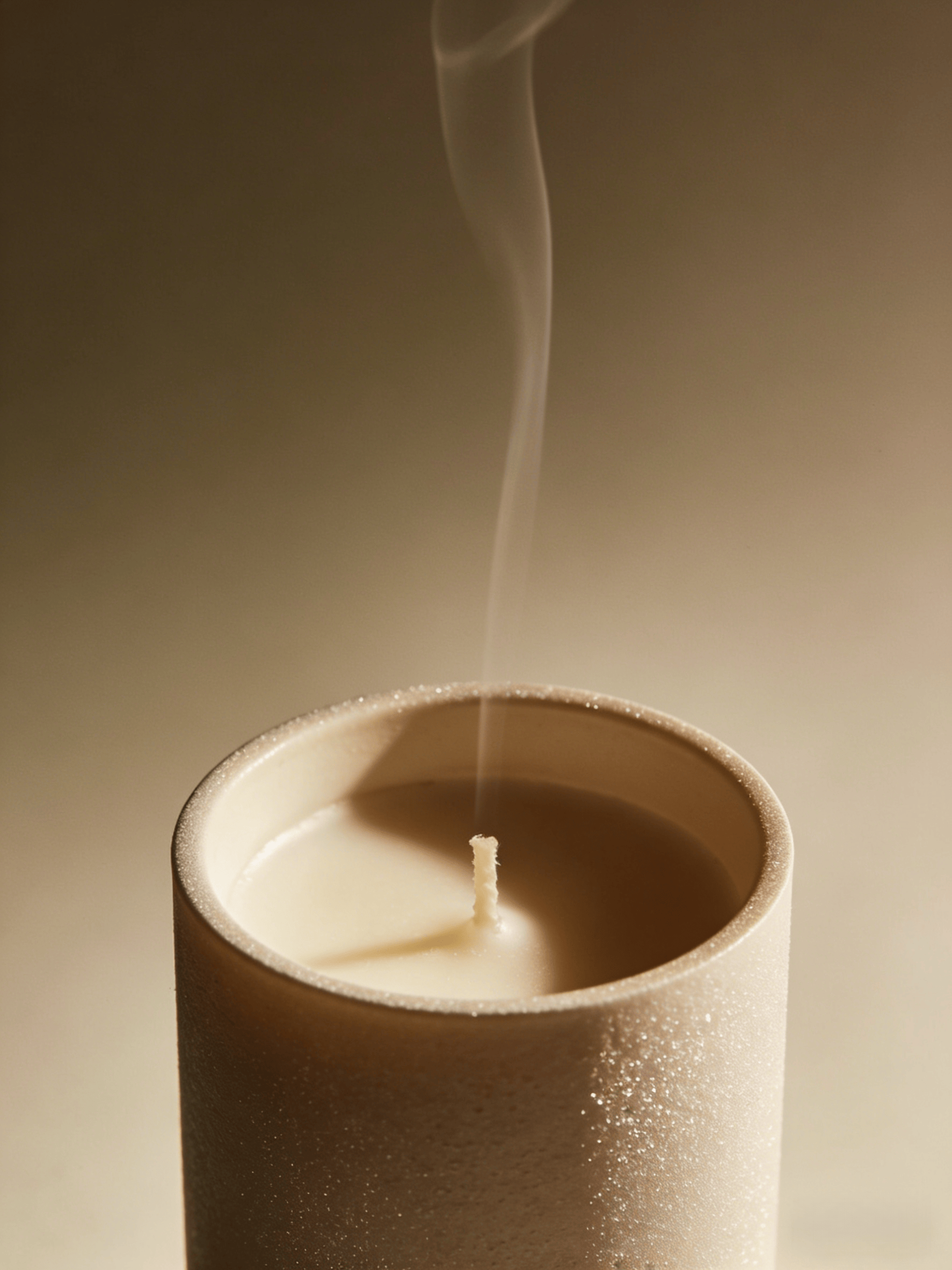 Navisir Minimalist Matte White Scented Candle