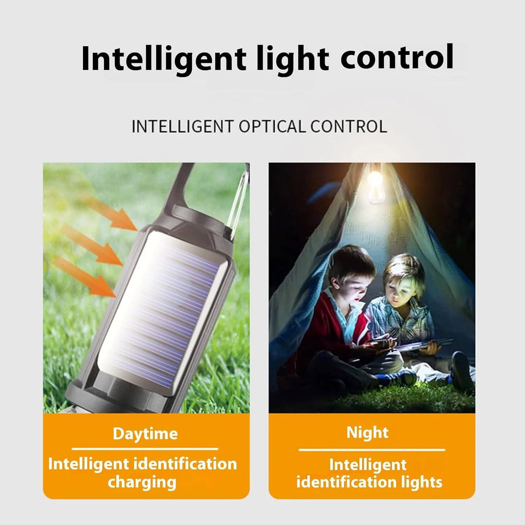 🌞 Solar Tent Camping Light Bulb
