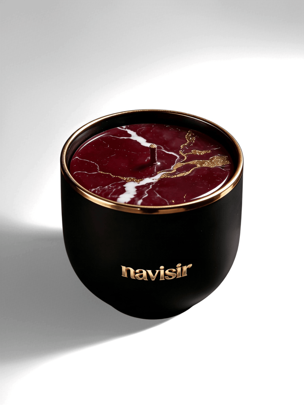 Navisir Noir & Gold Scented Candle