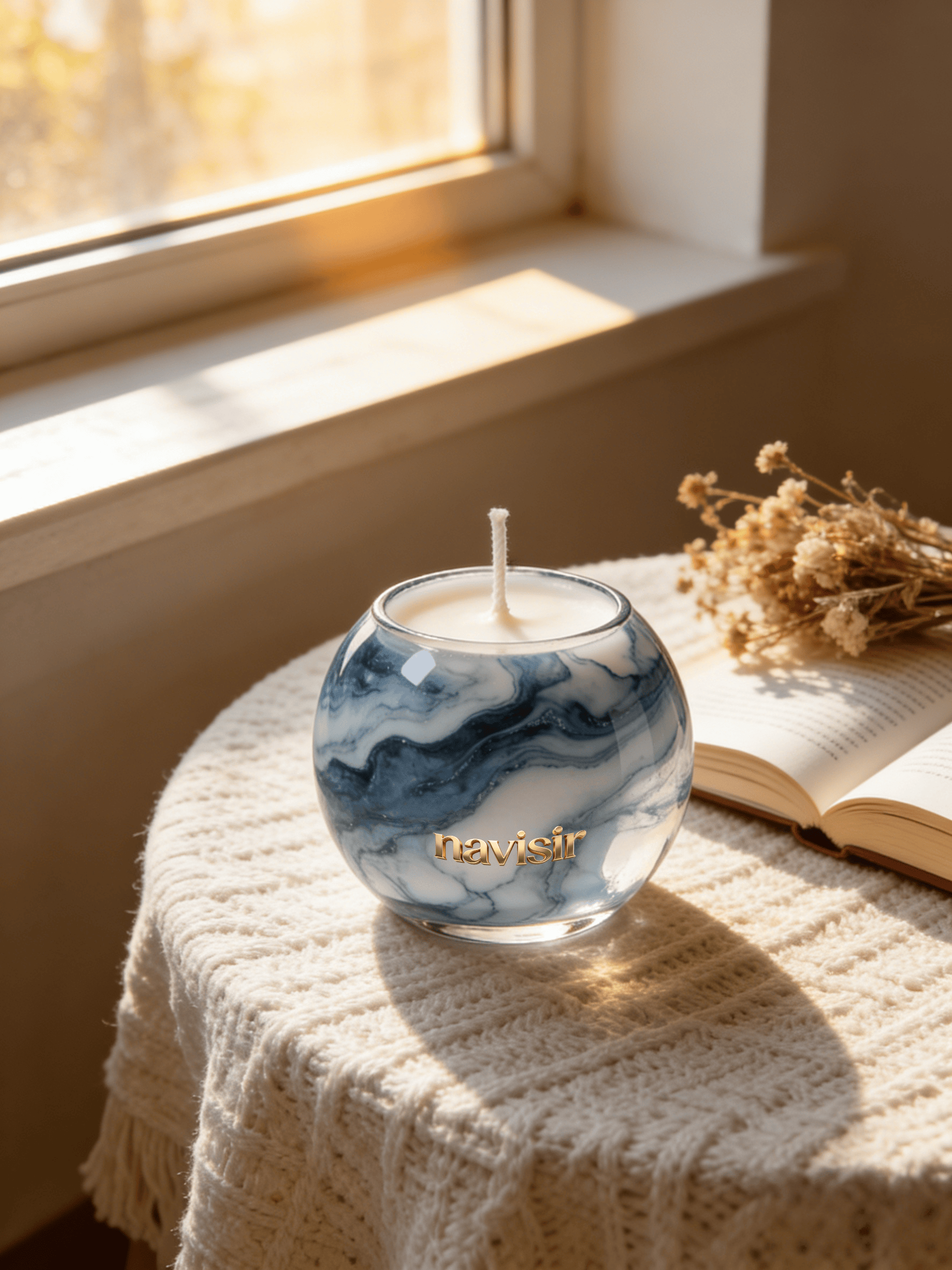 Navisir Glacier Marble Scented Candle