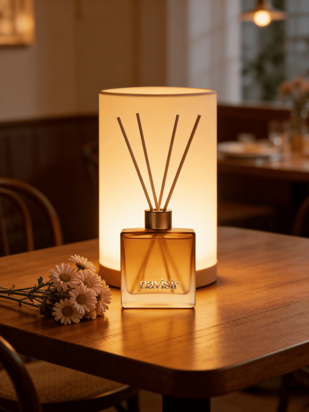 Navisir Warm Amber Scent Reed Diffuser