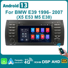 BMW 5 Series E39 X5 E53 M5/7 Series E38 1996-2007 Android Car Radio 7'' Screen Android Auto Carplay