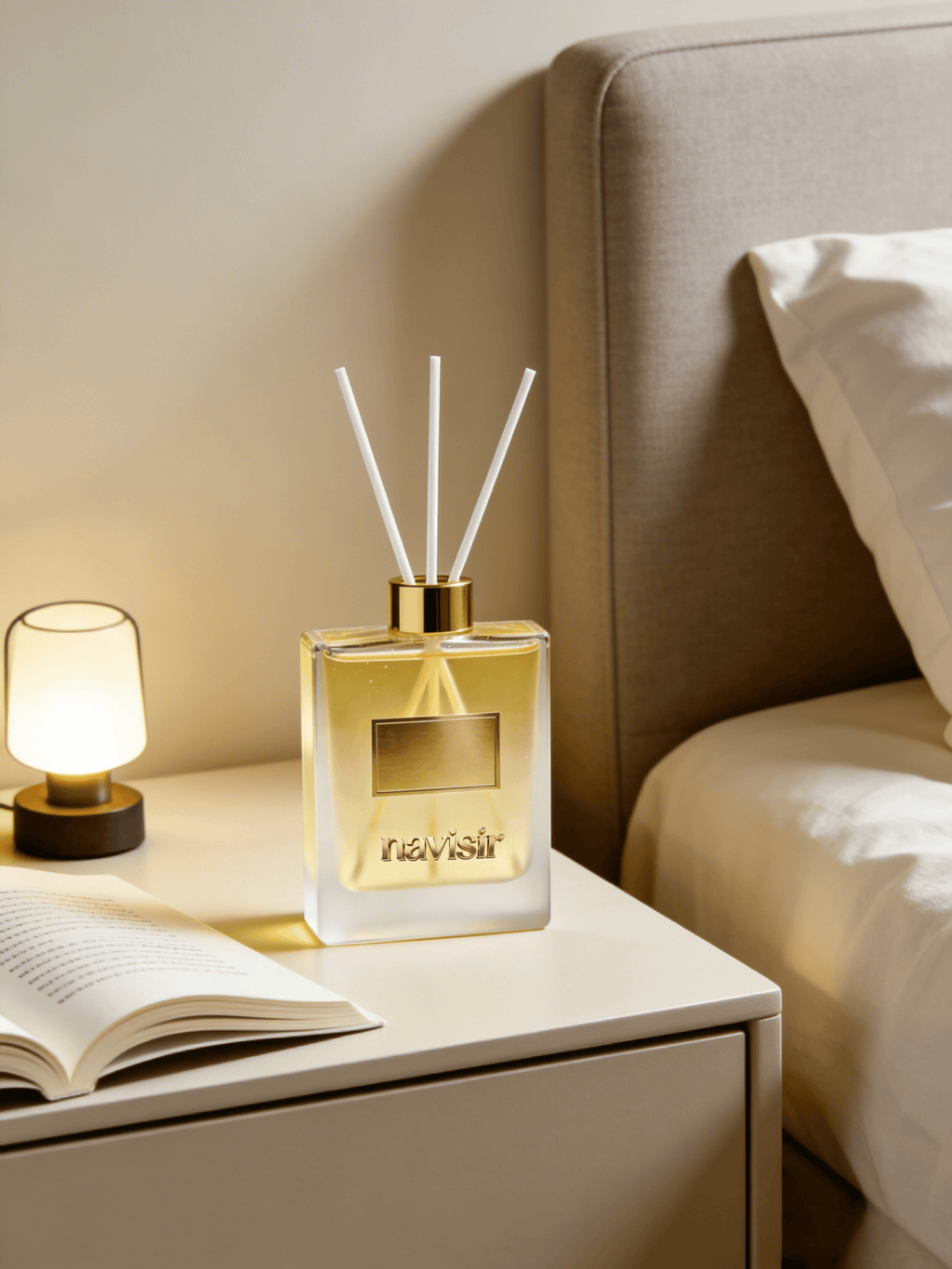 Navisir Minimalist Double Layer Glass Reed Diffuser