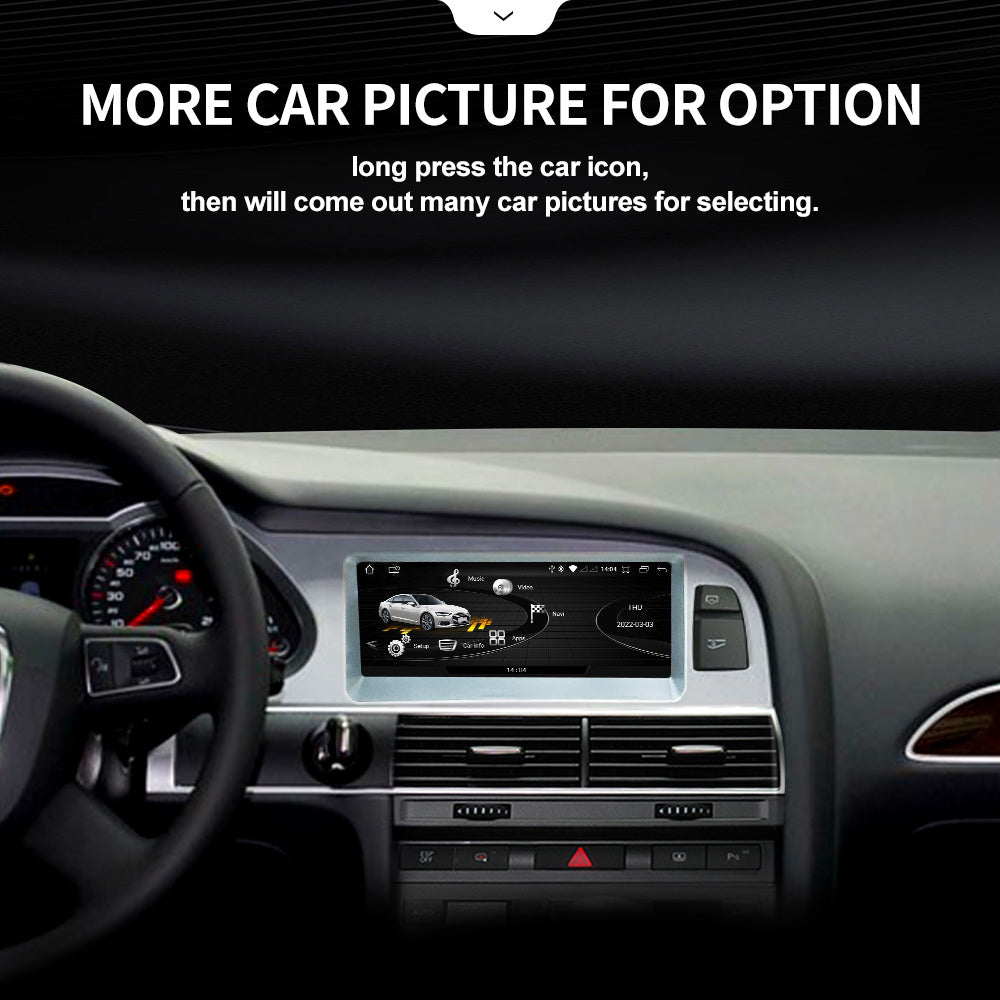Audi Q7 2005-2015 Android 12 Multimedia Player Navigation GPS Apple Carplay