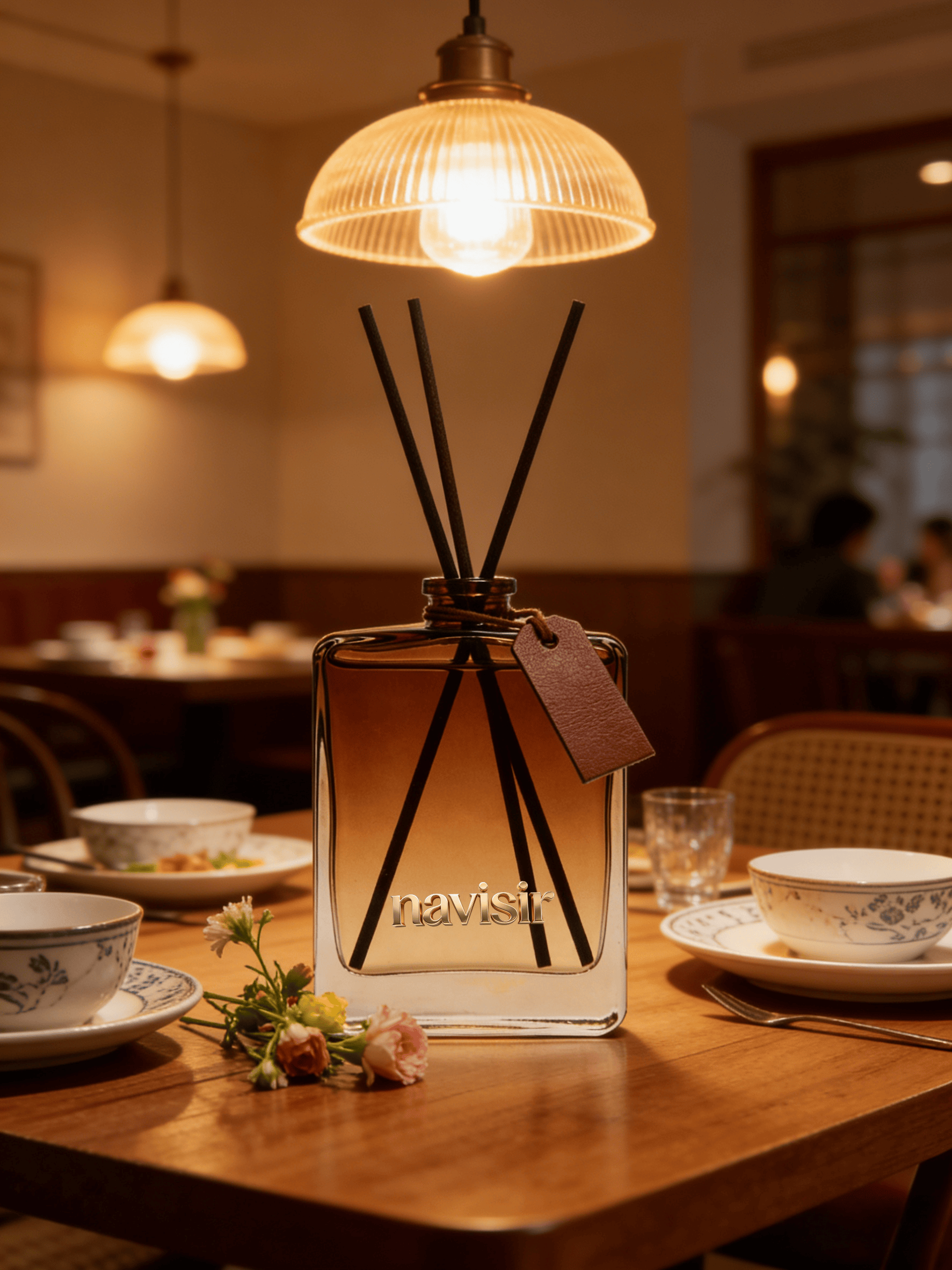Navisir Leather Tag Reed Diffuser