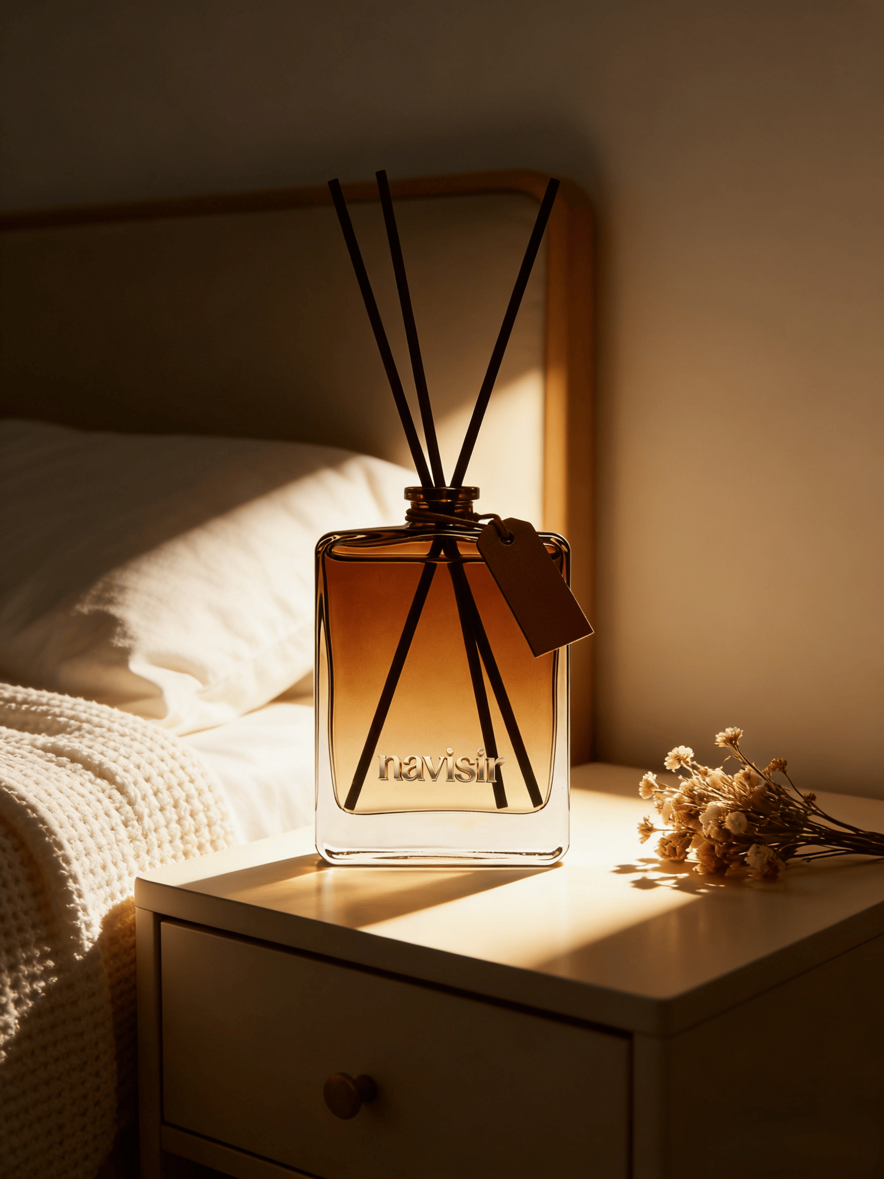 Navisir Leather Tag Reed Diffuser