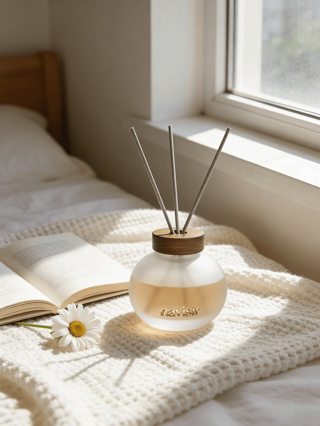 Navisir Wood Top Reed Diffuser