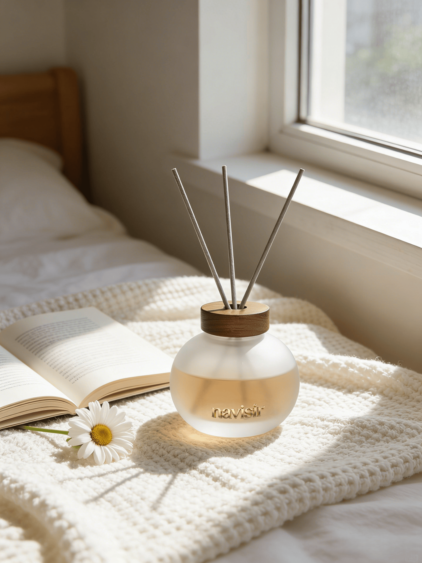 Navisir Wood Top Reed Diffuser