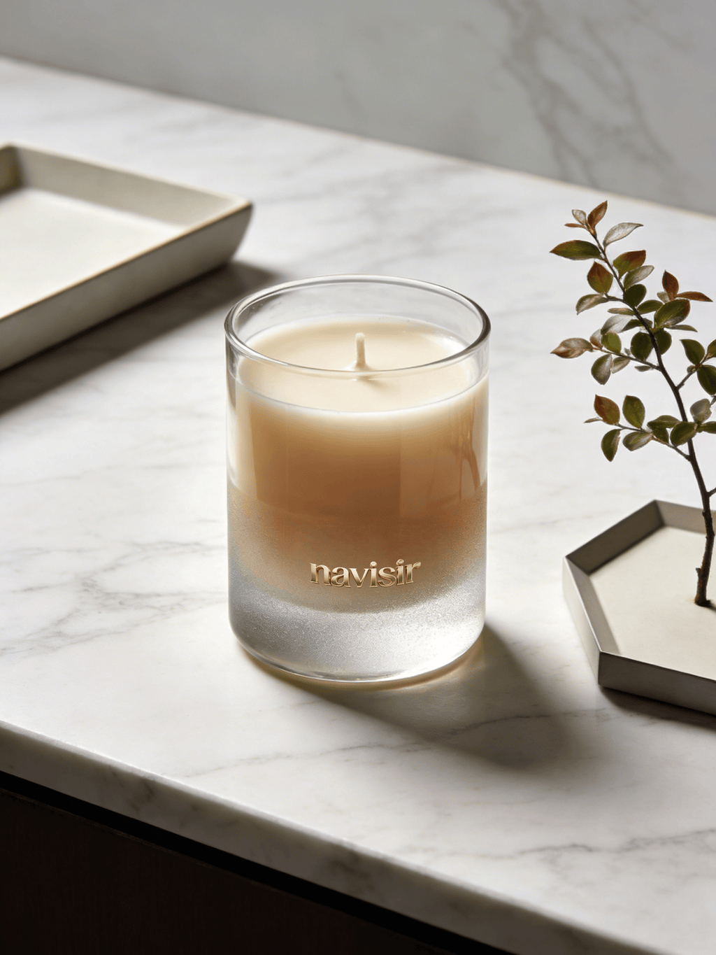 Navisir Gradient Glass Scented Candle