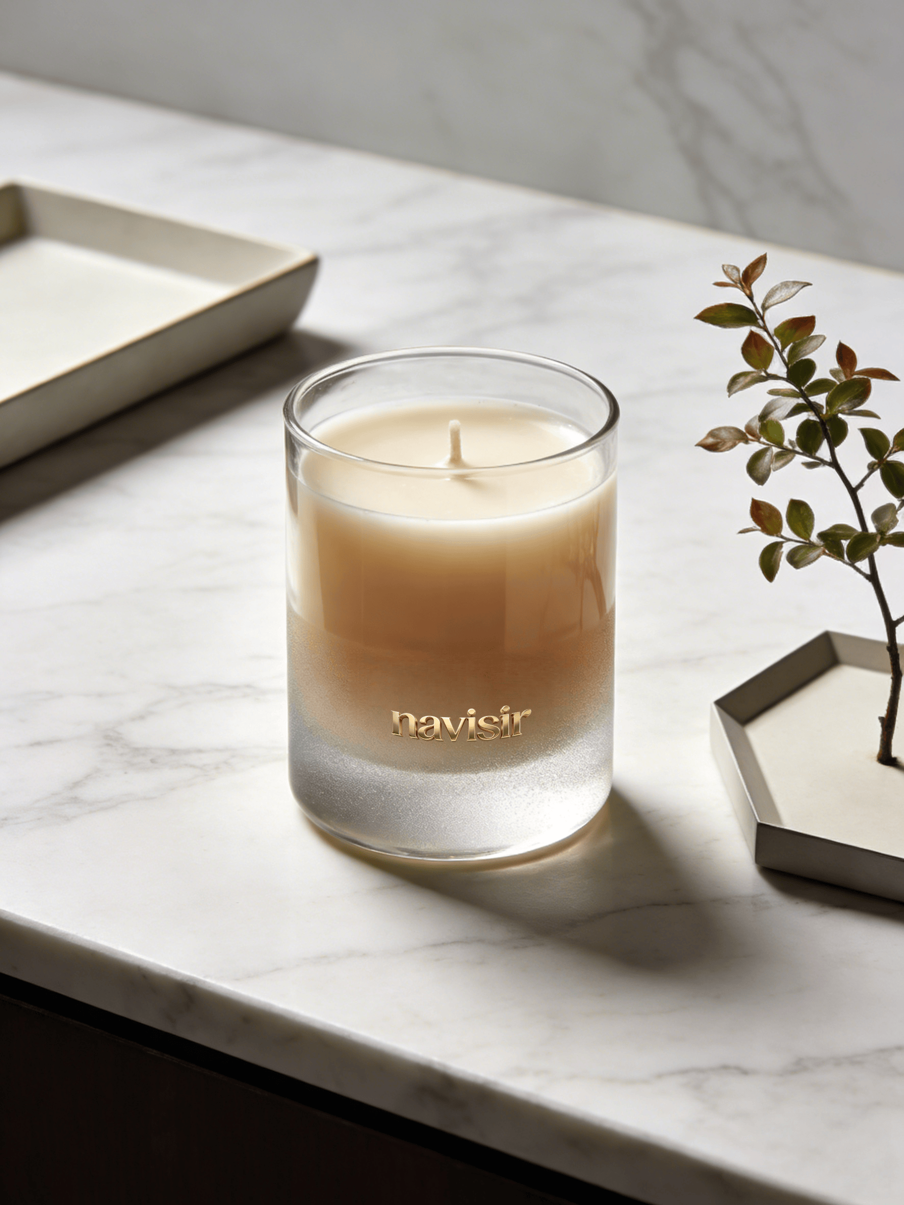 Navisir Gradient Glass Scented Candle