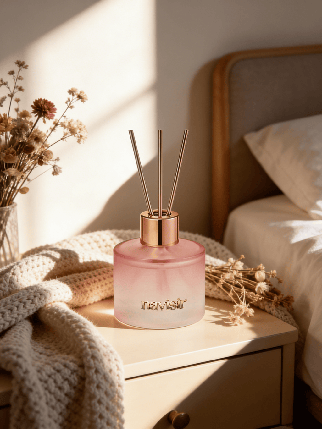 Navisir Luxe Rose Gold Blush Diffuser