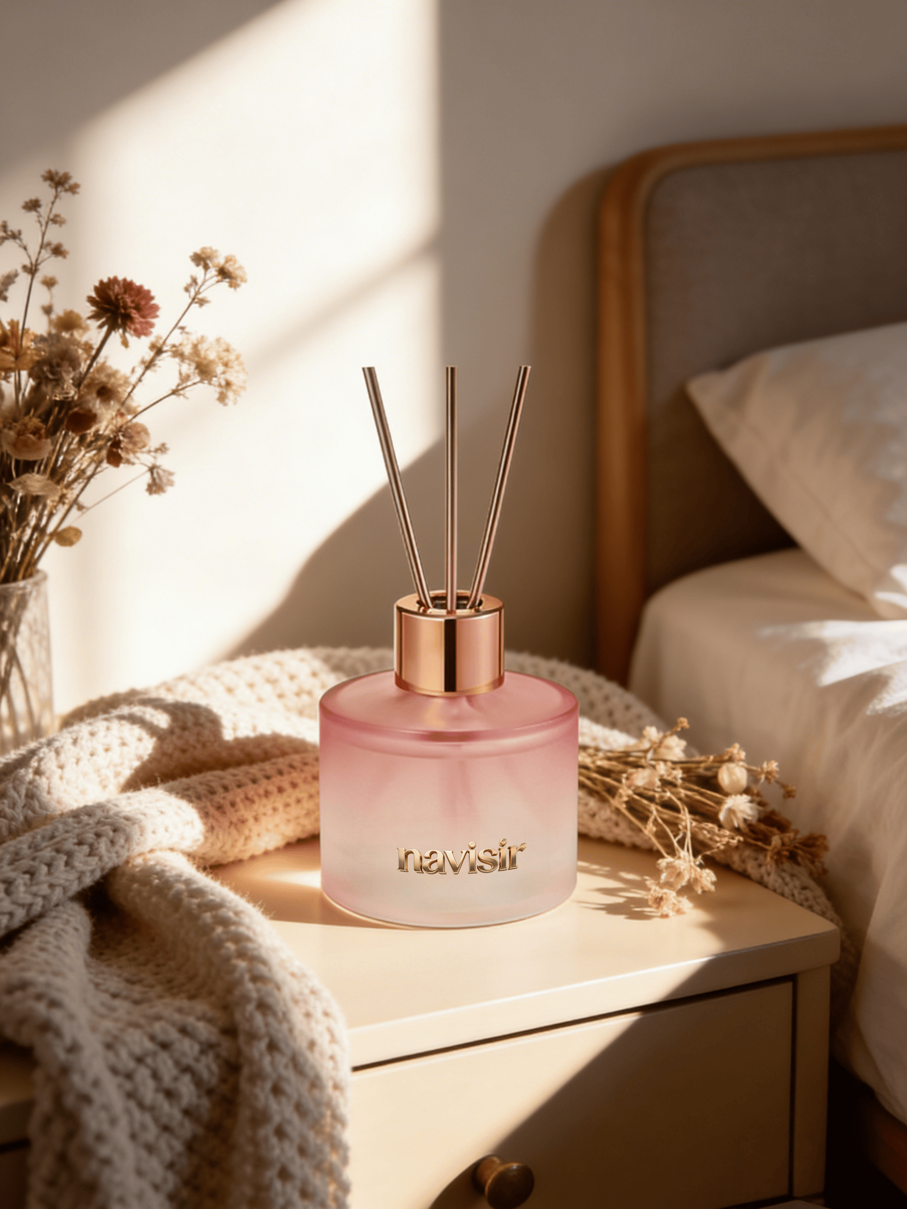 Navisir Luxe Rose Gold Blush Diffuser