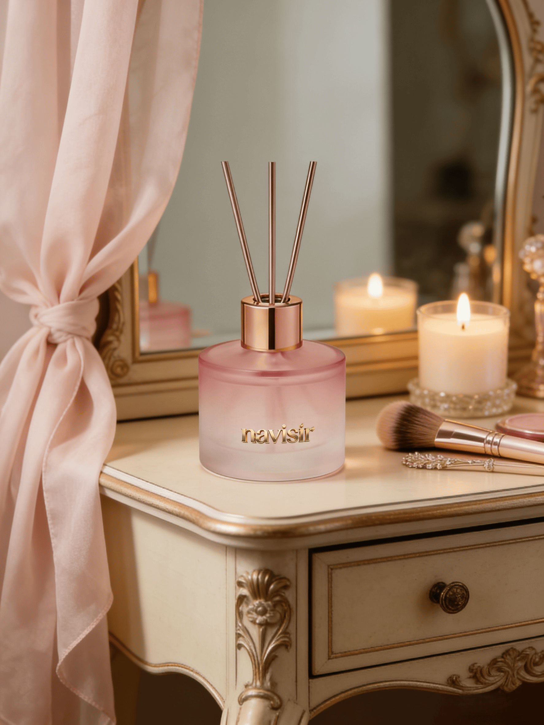 Navisir Luxe Rose Gold Blush Diffuser