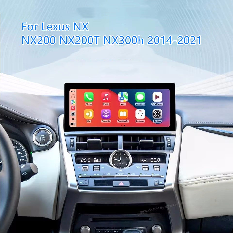 10.25'' Lexus NX 200T 300h 2014 -2021 Android 13 Touch Screen Navigation Multimedia Player With Carplay Android Auto