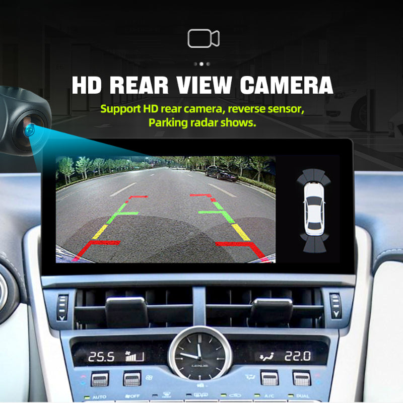 10.25 inch Lexus NX 2014-2020 Car Radio Android 12 Multimedia Player Carplay & Android Auto