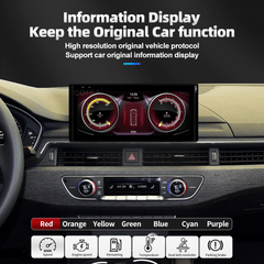 Audi Q5 2017-2019 Android 12 Multimedia Player Navigation GPS Apple Carplay