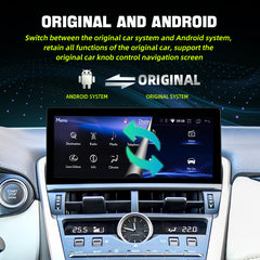 10.25 inch Lexus NX 2014-2020 Car Radio Android 12 Multimedia Player Carplay & Android Auto