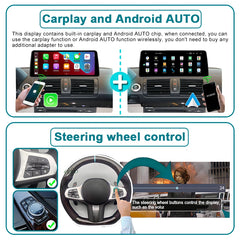 BMW E81 E82 E87 E88 2007-2012 Car Radio  Android 13 Car Audio 12.3'' Screen Android Auto Carplay