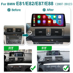 BMW E81 E82 E87 E88 2007-2012 Car Radio  Android 13 Car Audio 12.3'' Screen Android Auto Carplay