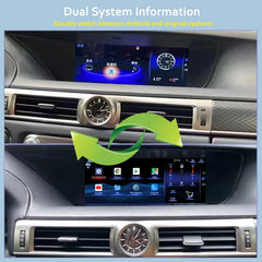 Lexus GS 200 250 300 350 450 2012-2020 Car Multimedia Video 12.3 inch Android 13 Player Carplay&Android Auto