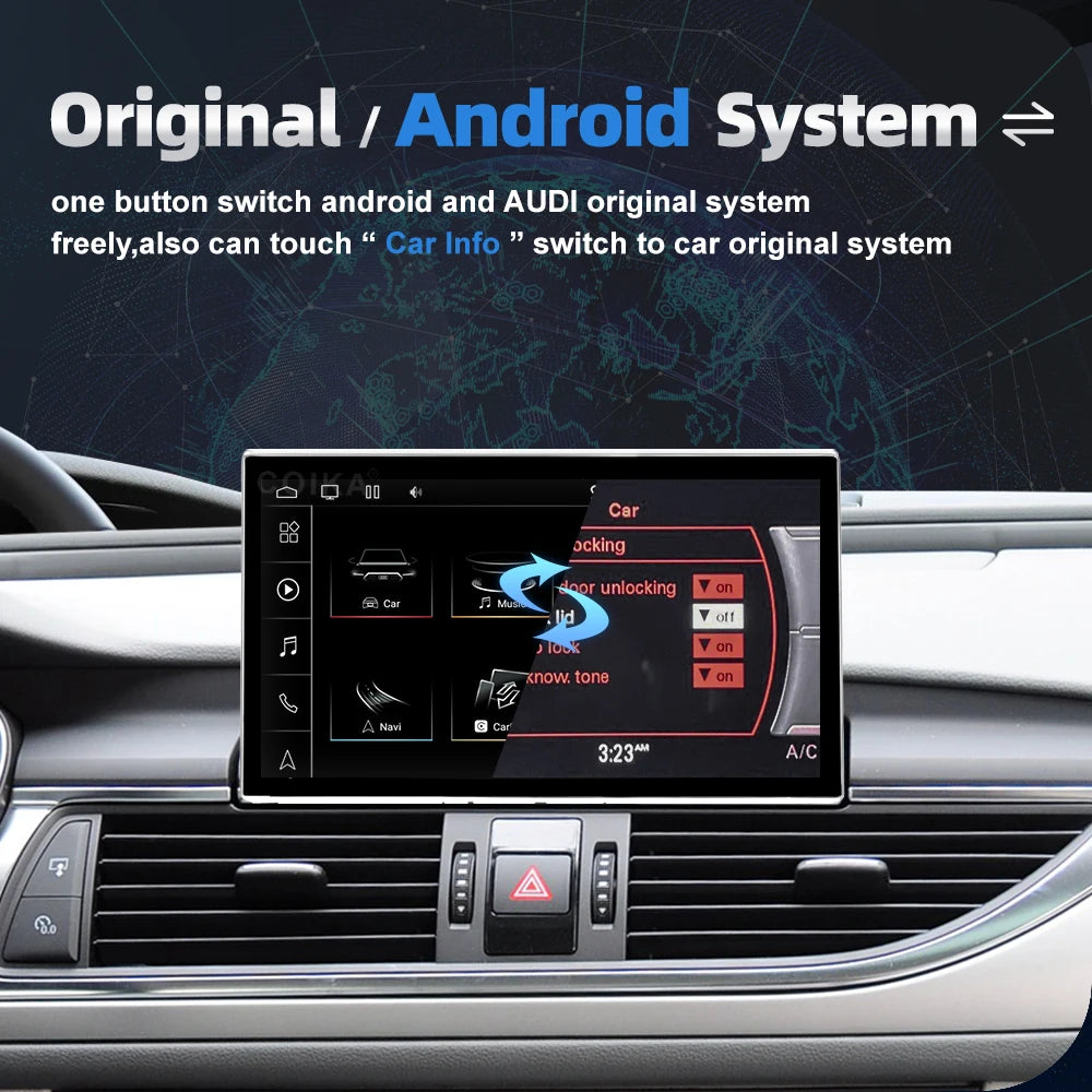 9 Inch Audi A6 A7 2012-2018 Wireless Carplay Touch Screen Multimedia Player