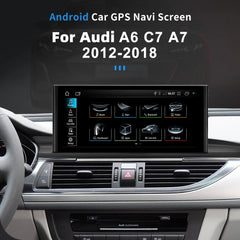 Audi A6 A7 2012-2018  Android 12 Multimedia Player Navigation GPS Apple Carplay